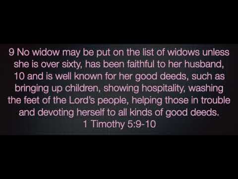 1 Timothy 5:9-10  - SD 480p