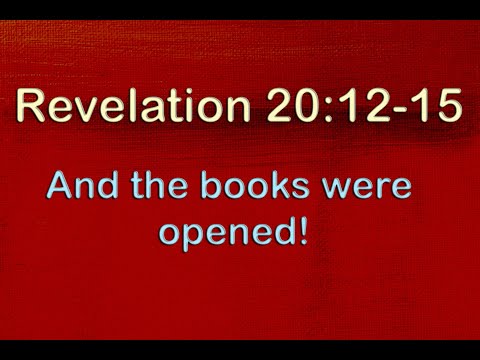 Revelation 20:12-15