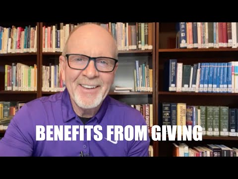 21 - 2 Corinthians 9:10-15   Benefits from Giving