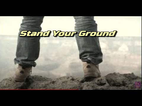 Stand Your Ground  ~   Psalm 16:8-9