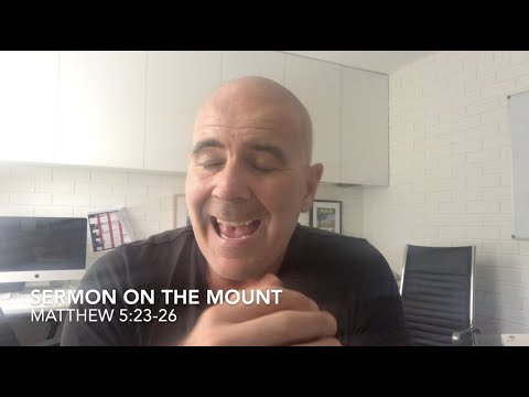 Devotion: Rush toward Reconciliation - Matthew 5:23-26