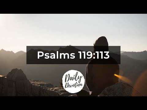 Daily Devotion || 12.08.2020 || Psalms 119:113 || Rev. Dawson Selvarajan