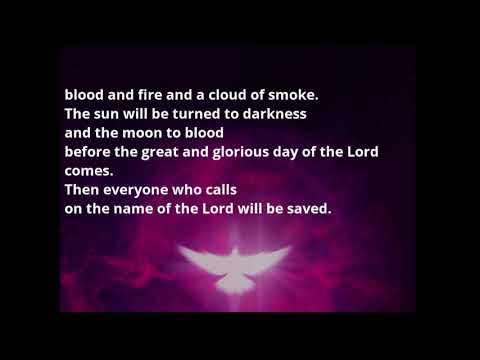 A Response to the Holy Spirit Acts 2:13-46