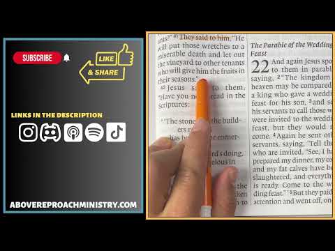 Day 16: Observing Literary Context In The Parables | Matthew 21:33-46