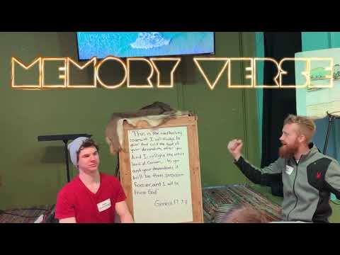 Memory Verse - Genesis 17:7-8