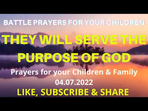 THEY WILL SERVE THE PURPOSE OF GOD - Acts 13:36 - Prayers for you and your family - Lade Ajumobi