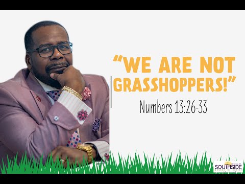 "We are not Grasshoppers" Numbers 13:26-33