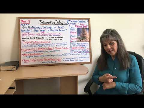 Judgement on Babylon; Revelation 17:1-8