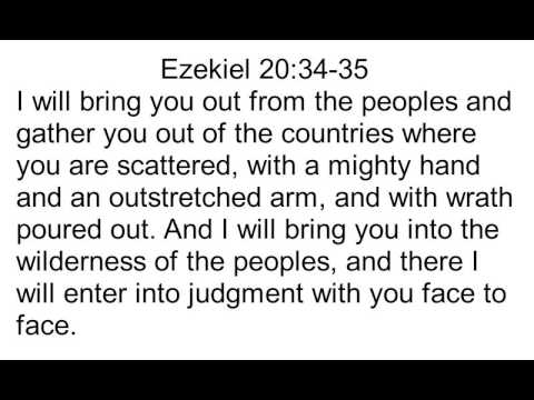 26 Ezekiel 20:34-35