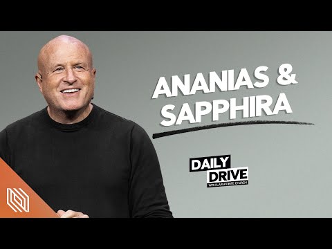 ????️ Ananias and Sapphira  // Acts 5:1-11