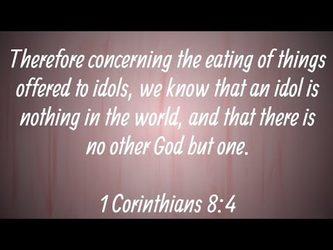 Does 1 Corinthians 8:4-6 denies that Jesus is God?