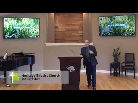 The Right Stuff (1 Corinthians 2:10-14)