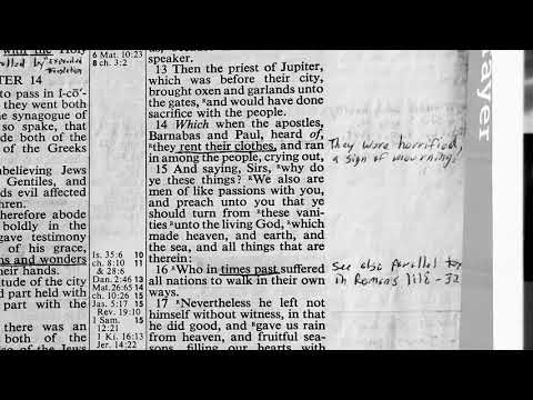 Acts 14:15. Why Do You Do These Things?