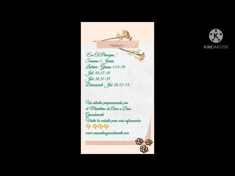 Lectura:  Génesis 1:14-19 Job 38:12-18 Job 38:31-35 Devocional: Job 38:12-13