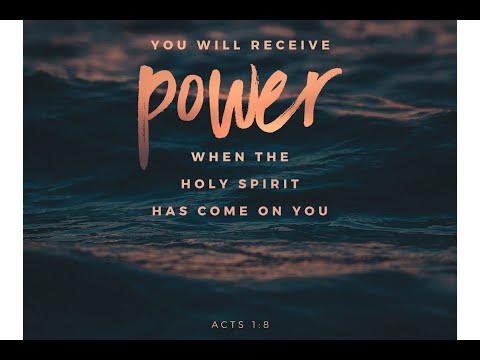 The Holy Spirit - September 13, 2020 - Acts 1:6-9