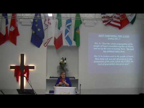 "Subduing The Land"  Joshua  18:1 & 3