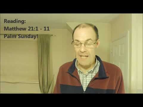 Ezra 9:1 - 3 linked with Palm Sunday and the events of Passion Week