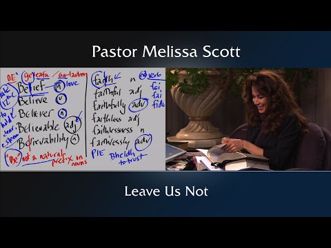 Jeremiah 14:7-9 Leave Us Not - Jeremiah #15