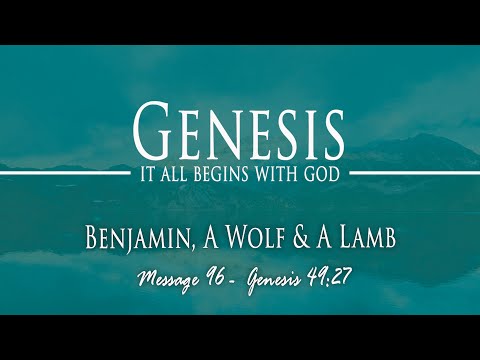 Benjamin, A Wolf & A Lamb: Genesis 49:27