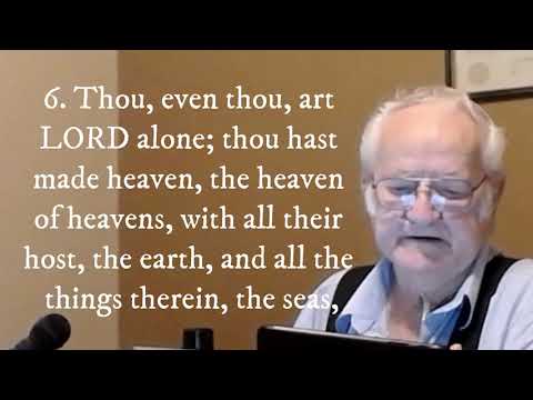 October 2 2020 Nehemiah 9:6 KJV