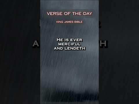 VERSE OF THE DAY - Psalm 37:25, 26 #DailyScripture #BibleVerse #ChristianShorts #ScriptureOfTheDay