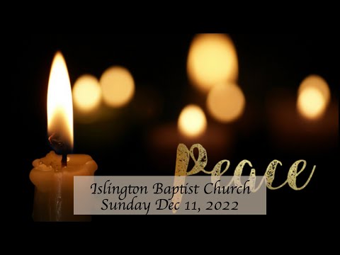 Sermon Isaiah 50 Sunday Dec 11 2022 IBC