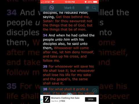 Gospel of the day:  Mark 8:31-35