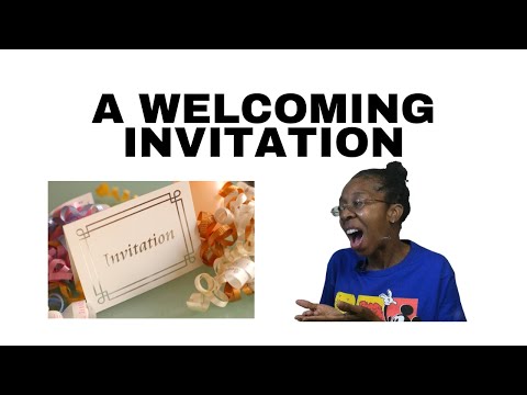 SUNDAY SCHOOL LESSON: A WELCOMING INVITATION |Revelation 22: 10–21 | August 28, 2022