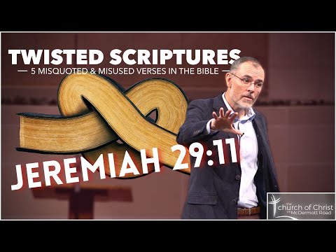 I Know the Plans I Have for You (Sermon from Jeremiah 29:10-14)