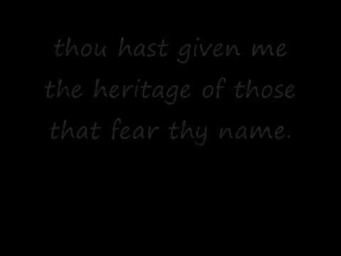 Psalm 061: 1-8 vocal with percussion