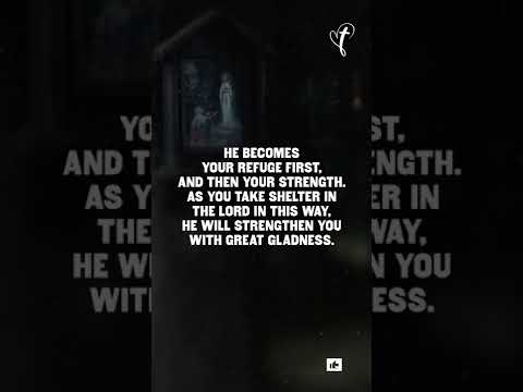 Psalm 91:1 says “He is God Almighty and under His shadow you find refuge.