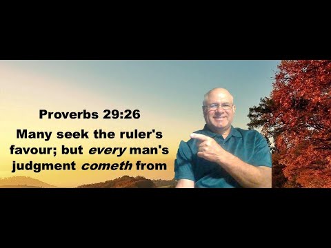 Proverbs 29:26 Getting on the good side