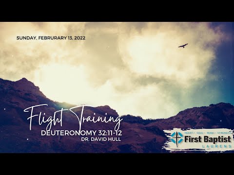 "Flight Training" - Deuteronomy 32:11-12 - First Baptist Church Laurens   4K