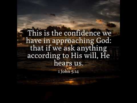 1 John 5:14, Evening