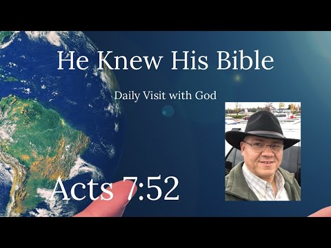 Acts 7:52, Teach Them the Whole Bible