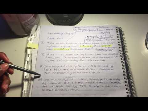 S.O.A.P   Study: Proverbs 2:10 11 | Bible Devotional | Bible Study