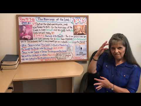 Revelation 19:7-10 (Part B ),  The Marriage of the Lamb