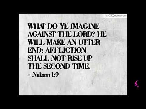 Nahum 1 : 9 | Daily Motivation | Pastor Bim