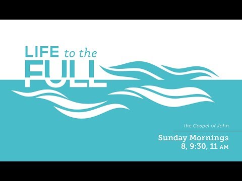 Discover Life to the Full from John’s Gospel (John 12:37-43). College Church Sunday November 18