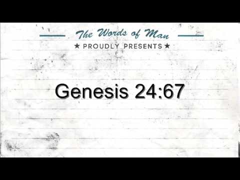The Holy Bible: Genesis 24:65