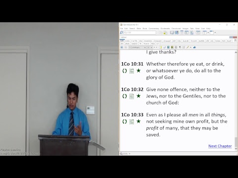 Sunday Church Service- Romans 3:19-21 Part 4 KJV