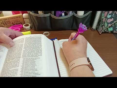 Scripture Writing Plan | November 15, 2022 | 1 Chronicles 23:27-32 | Thankfulness, Grateful, Blessed