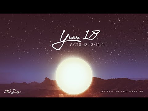 Year 18 Devo / Acts 13:13-14:21