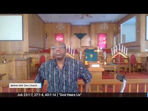 Bible Study | "God Hears Us" | Job 23:1-7, 27:1-4, 40:1-14