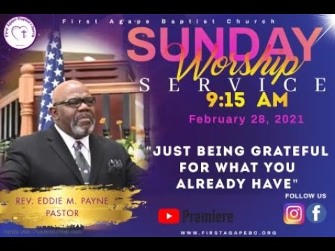 “Just Being Grateful For What You Already Have” Deuteronomy 8:1-10 NIV