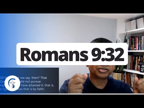 DAILY DEVOTIONAL: Romans 9:32 The Stumbling Stone