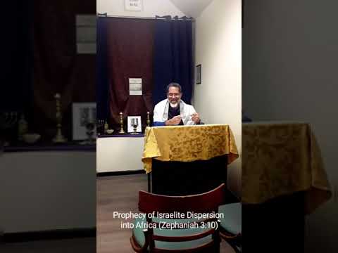 Prophecy of Israelite Dispersion into Africa (Zephaniah 3:10)