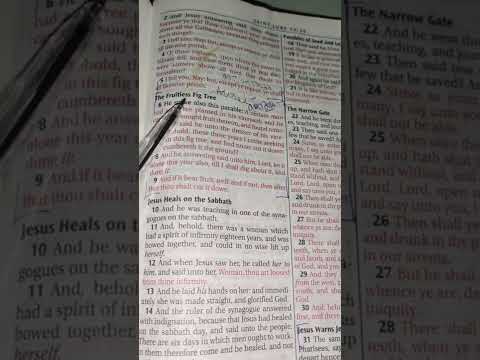 The Living Word of God. SCRIPTURE Reading Luke 13:5 KJV