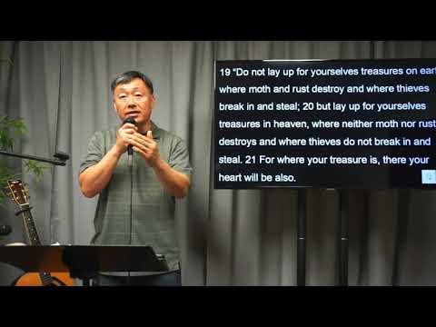 Matthew 8:19-21 "True Treasure."  Pastor Dj