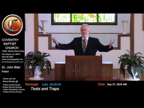 [Luke  20:20-24]  Tests and Traps